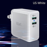 USB 3.0 Quick Charger - Universal 36W Dual USB 3.0 Quick Charger